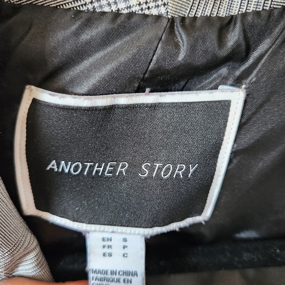 ANOTHER STORY Blazer plaid grey - Picture 2 of 6